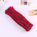 DIY Children Education Toy 30cm Single Color Chenille Stems glitter Pipe Cleaner For Art